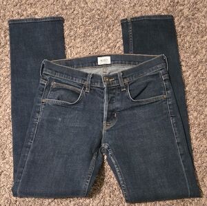 Hudson Byron Jeans Mens 30 Blue Straight Leg Denim Stretch Classic Five Pocket